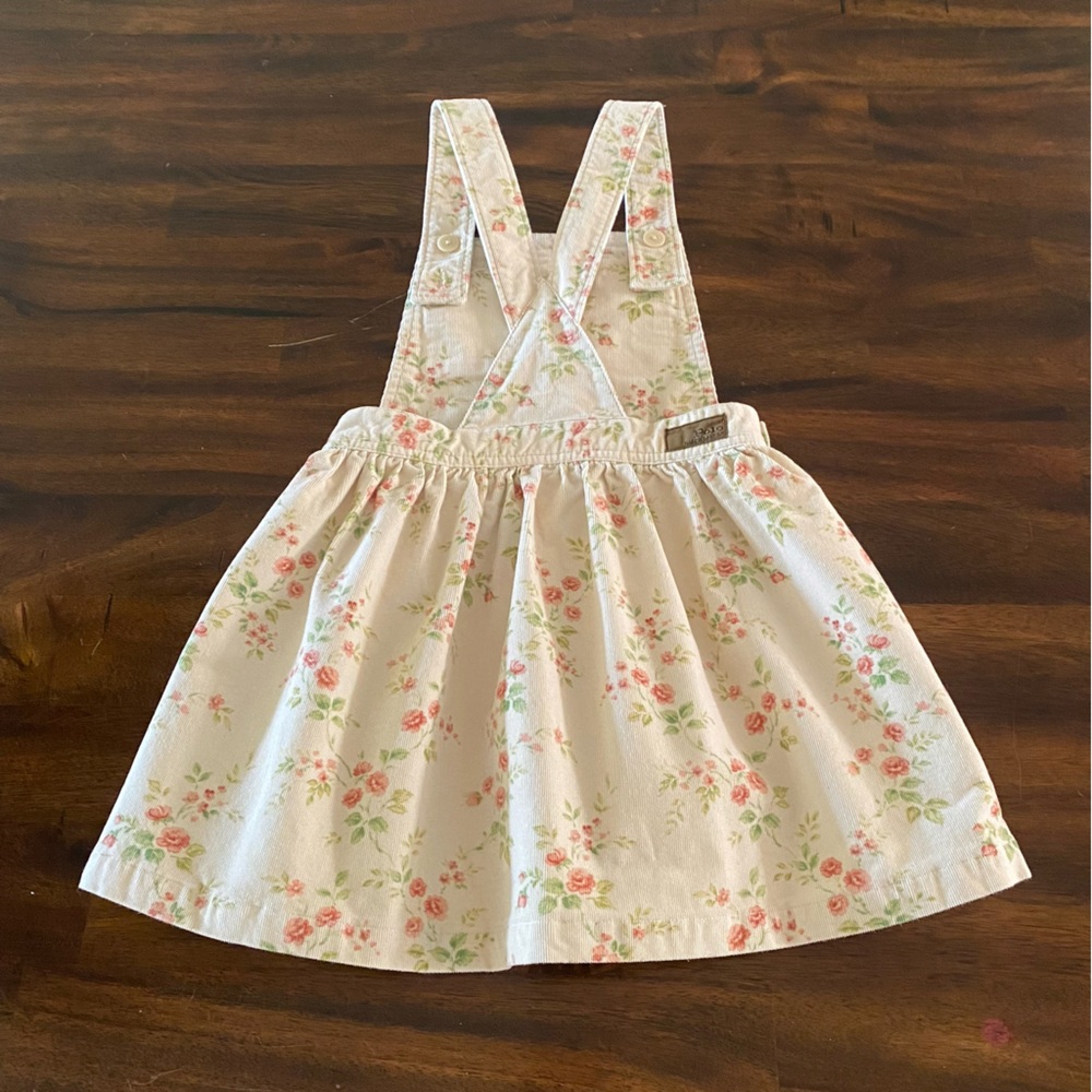 Ralph Lauren Floral Corduroy Dress - Picture 10 of 11